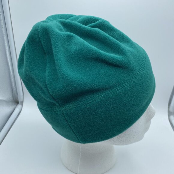 Turtlefur Green Beanie Hat Knit Stocking Cap Winter Polyester - Picture 4 of 9